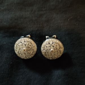 Affinity Diamond Sterling Silver Earrings